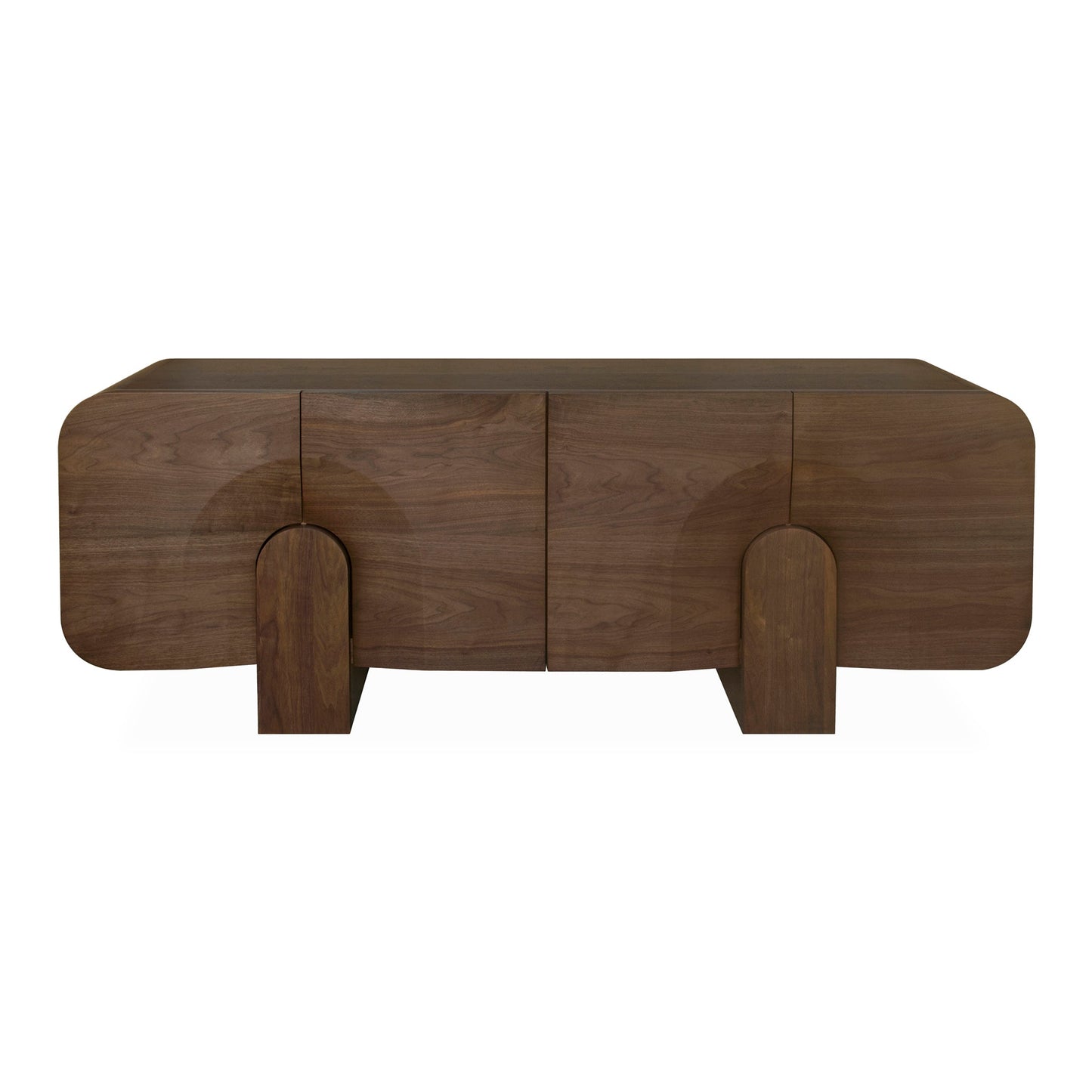 CDT10295-VA 2.1m Buffet Unit - Light Walnut