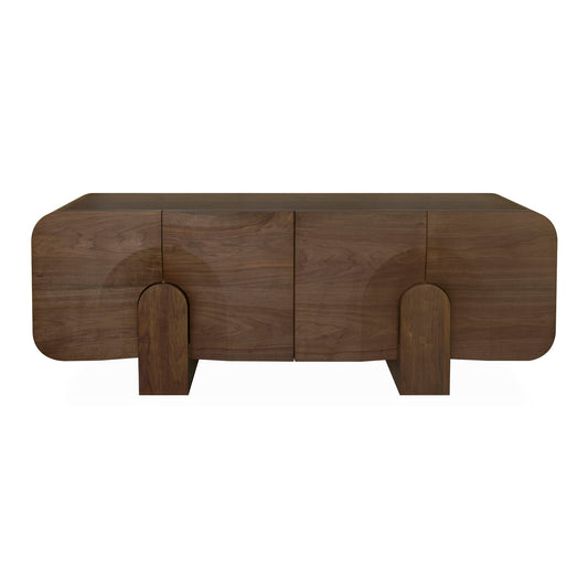 CDT10295-VA 2.1m Buffet Unit - Light Walnut