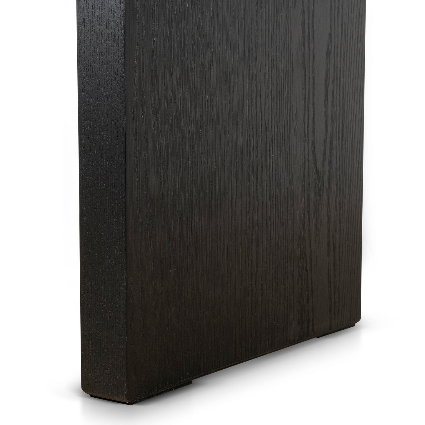 1.7m Console Table - Textured Espresso Black