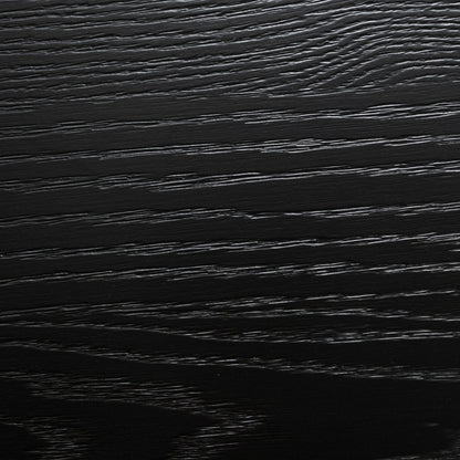 1.7m Console Table - Textured Espresso Black
