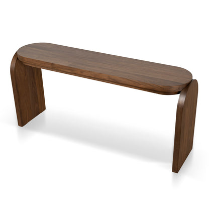1.7m Console Table - Light Walnut