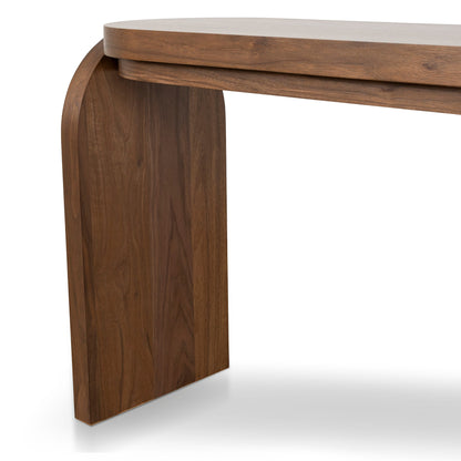 1.7m Console Table - Light Walnut