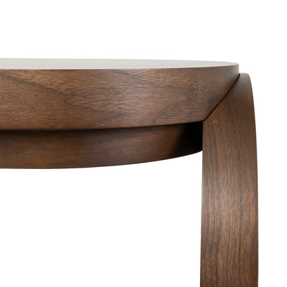 1.7m Console Table - Light Walnut