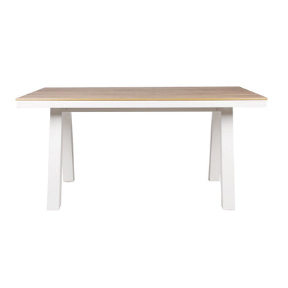 1.8m Sand White Outdoor Dining Table - Natural