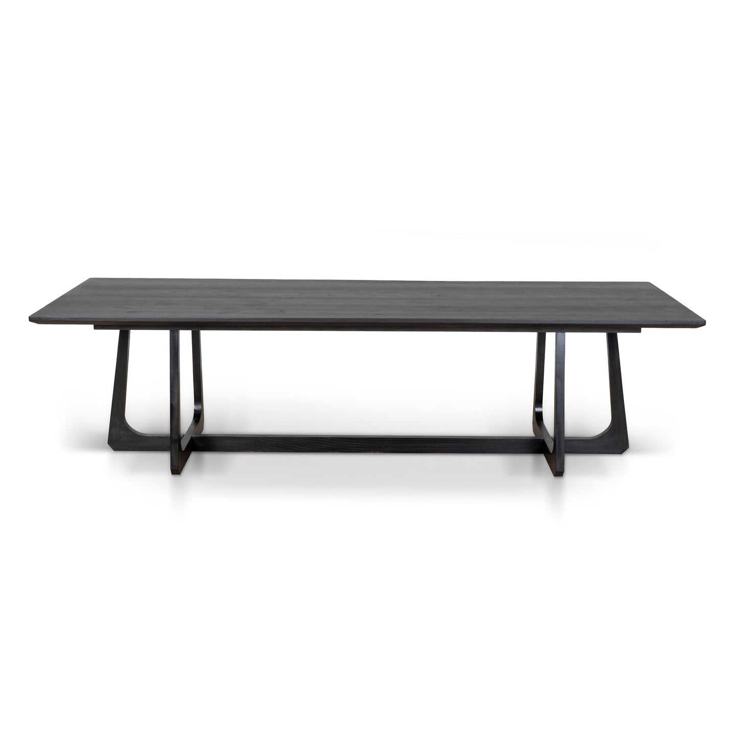 Ex Display Mullins 3m Oak Dining Table - Black