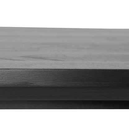 Ex Display Mullins 3m Oak Dining Table - Black