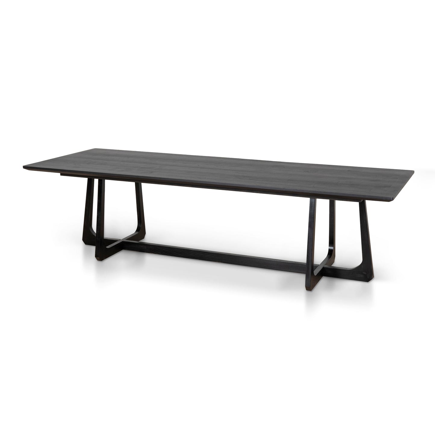 Ex Display Mullins 3m Oak Dining Table - Black