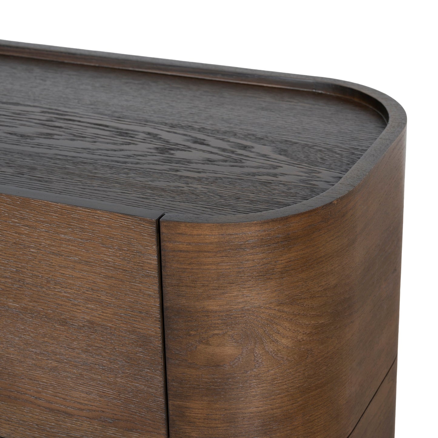 2.2m Buffet Unit - Caramel Oak