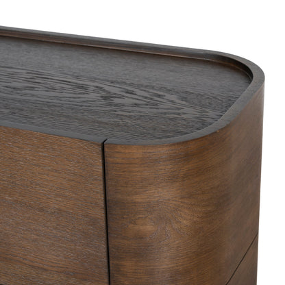 2.2m Buffet Unit - Caramel Oak