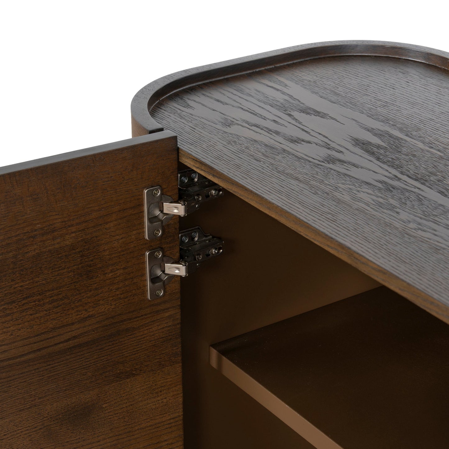 2.2m Buffet Unit - Caramel Oak