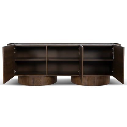 2.2m Buffet Unit - Caramel Oak