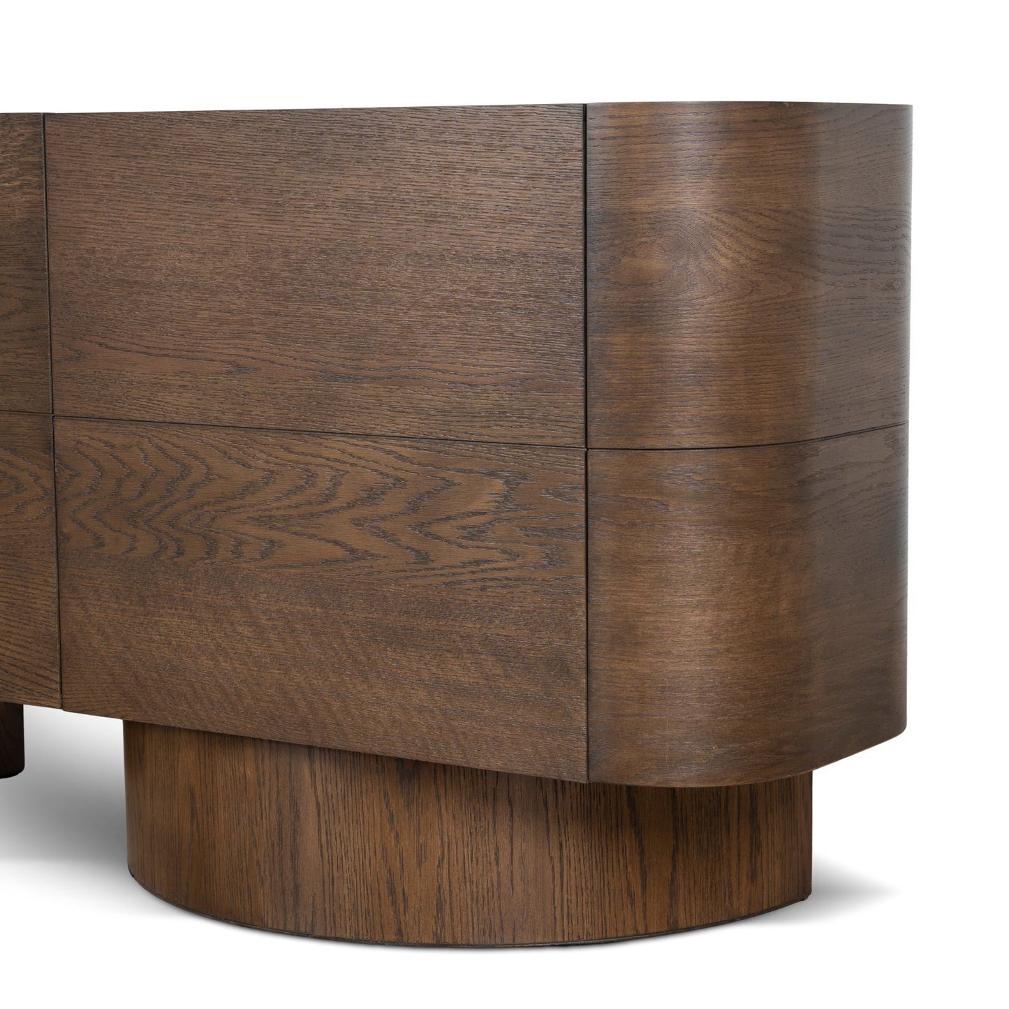 2.2m Buffet Unit - Caramel Oak