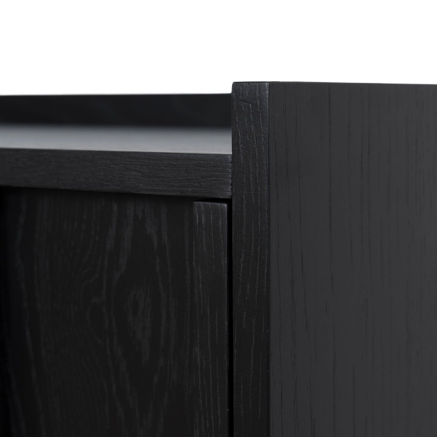 CDT10588-KD 100cm Sideboard Unit - Full Black