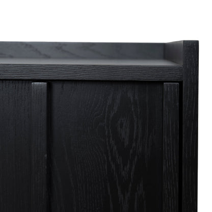 CDT10588-KD 100cm Sideboard Unit - Full Black