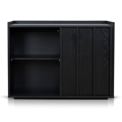 CDT10588-KD 100cm Sideboard Unit - Full Black