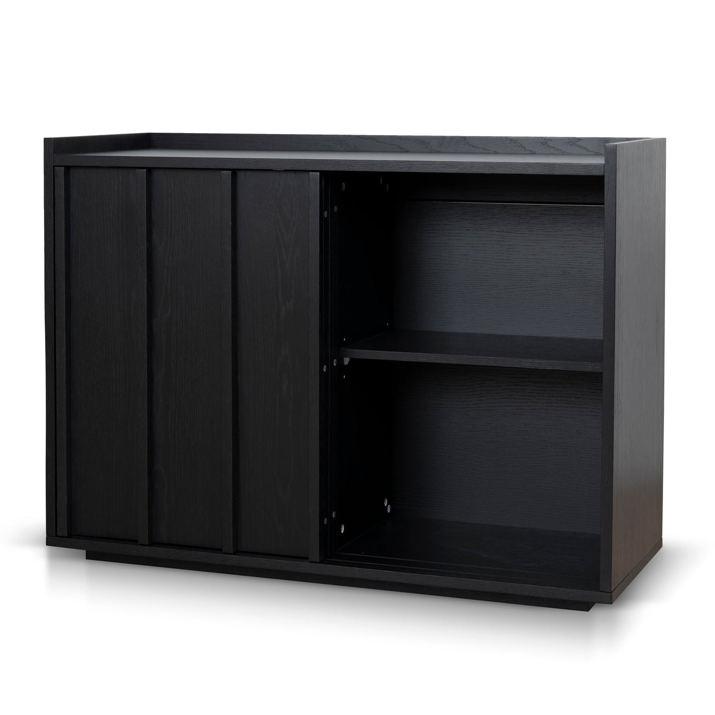 CDT10588-KD 100cm Sideboard Unit - Full Black