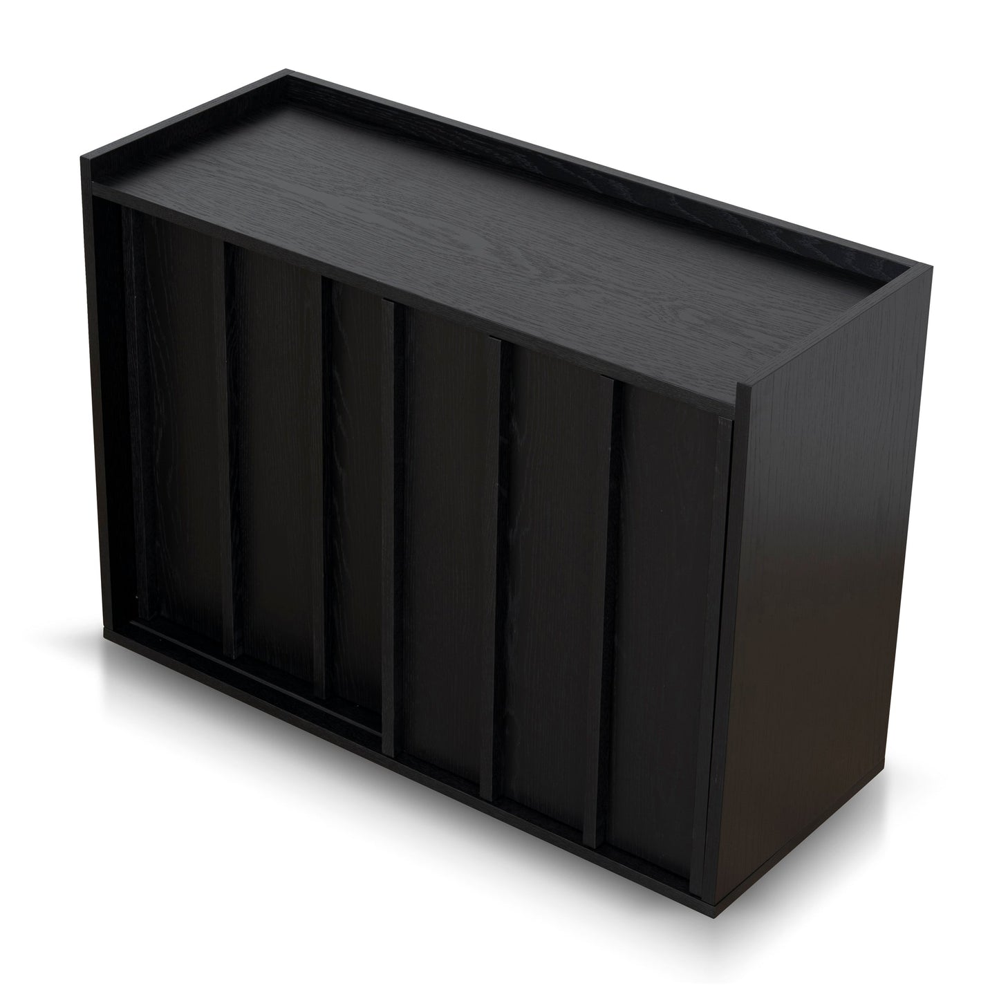CDT10588-KD 100cm Sideboard Unit - Full Black