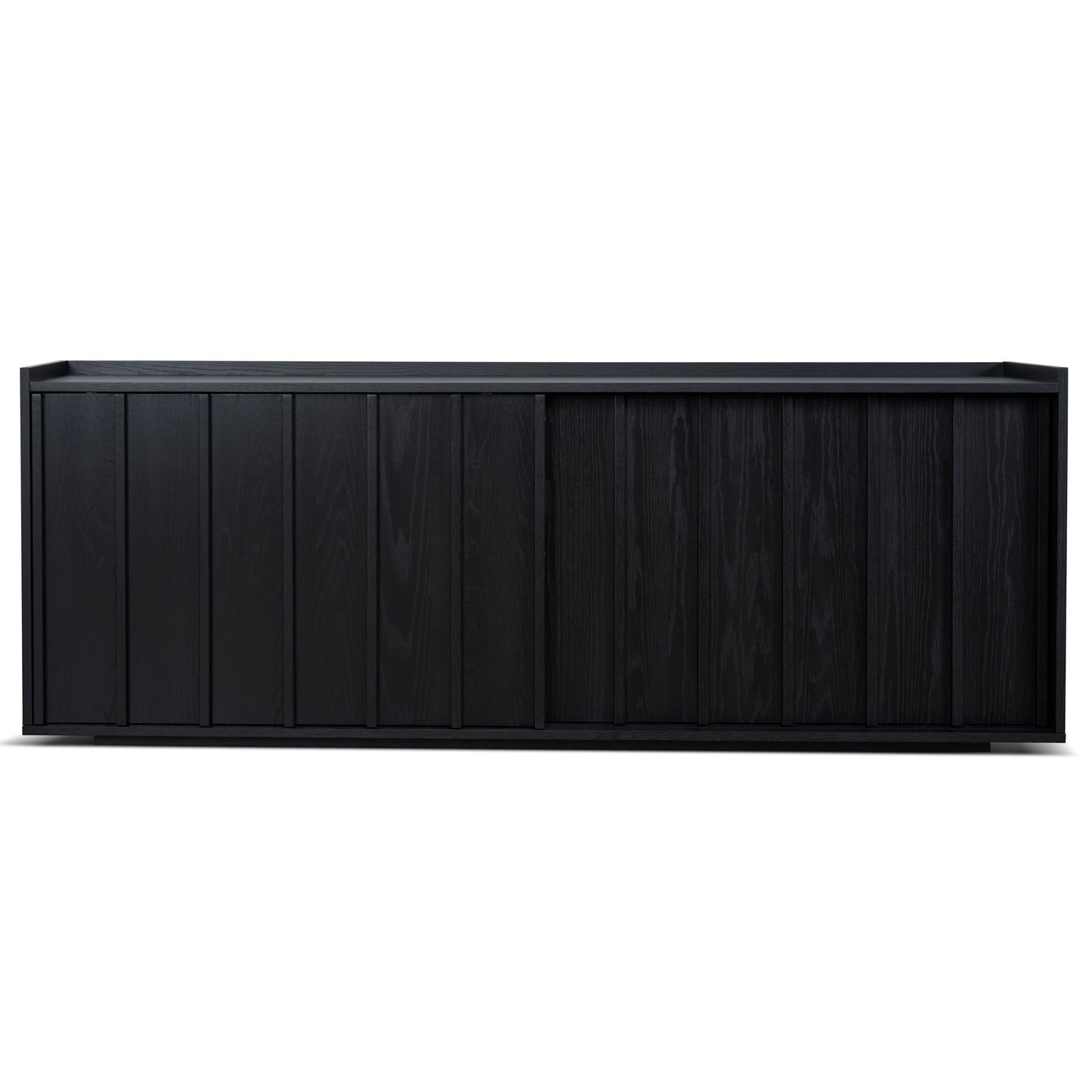 2m Sideboard Unit - Full Black