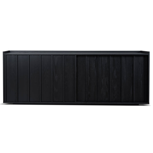 2m Sideboard Unit - Full Black