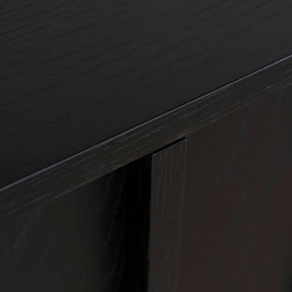 2m Sideboard Unit - Full Black