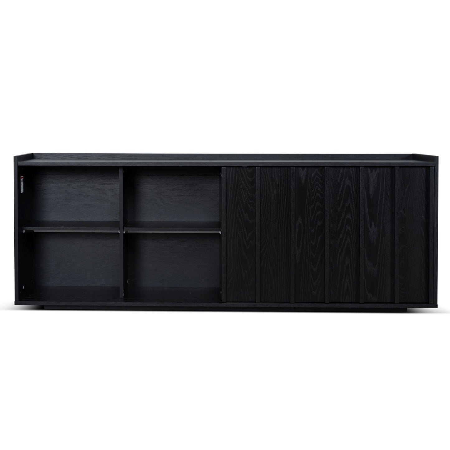 2m Sideboard Unit - Full Black