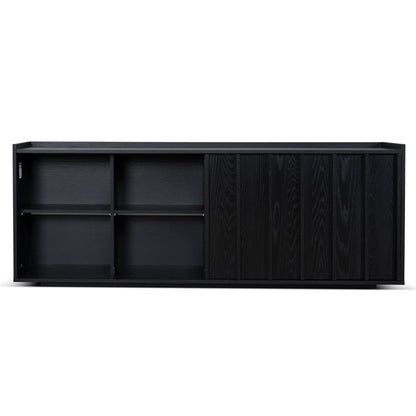 2m Sideboard Unit - Full Black