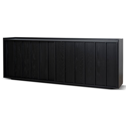 2m Sideboard Unit - Full Black