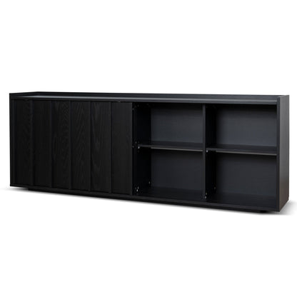 2m Sideboard Unit - Full Black