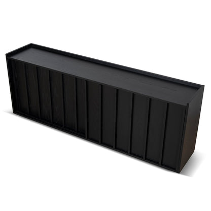 2m Sideboard Unit - Full Black