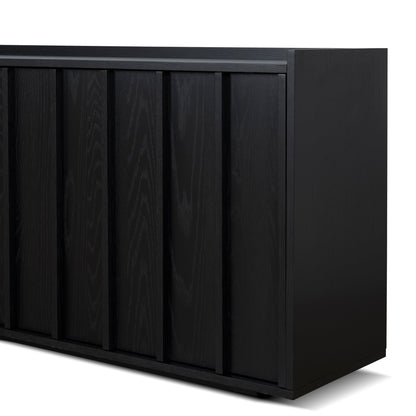 2m Sideboard Unit - Full Black