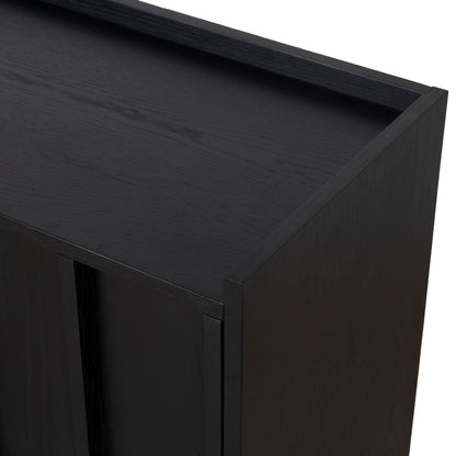 2m Sideboard Unit - Full Black