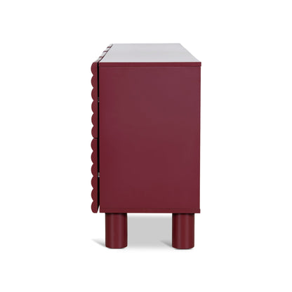 CDT10594-KD 2m Sideboard Unit - Red