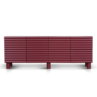 CDT10594-KD 2m Sideboard Unit - Red