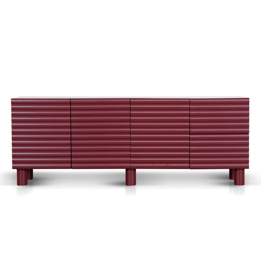 CDT10594-KD 2m Sideboard Unit - Red