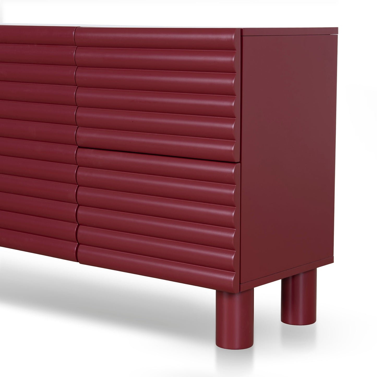 CDT10594-KD 2m Sideboard Unit - Red