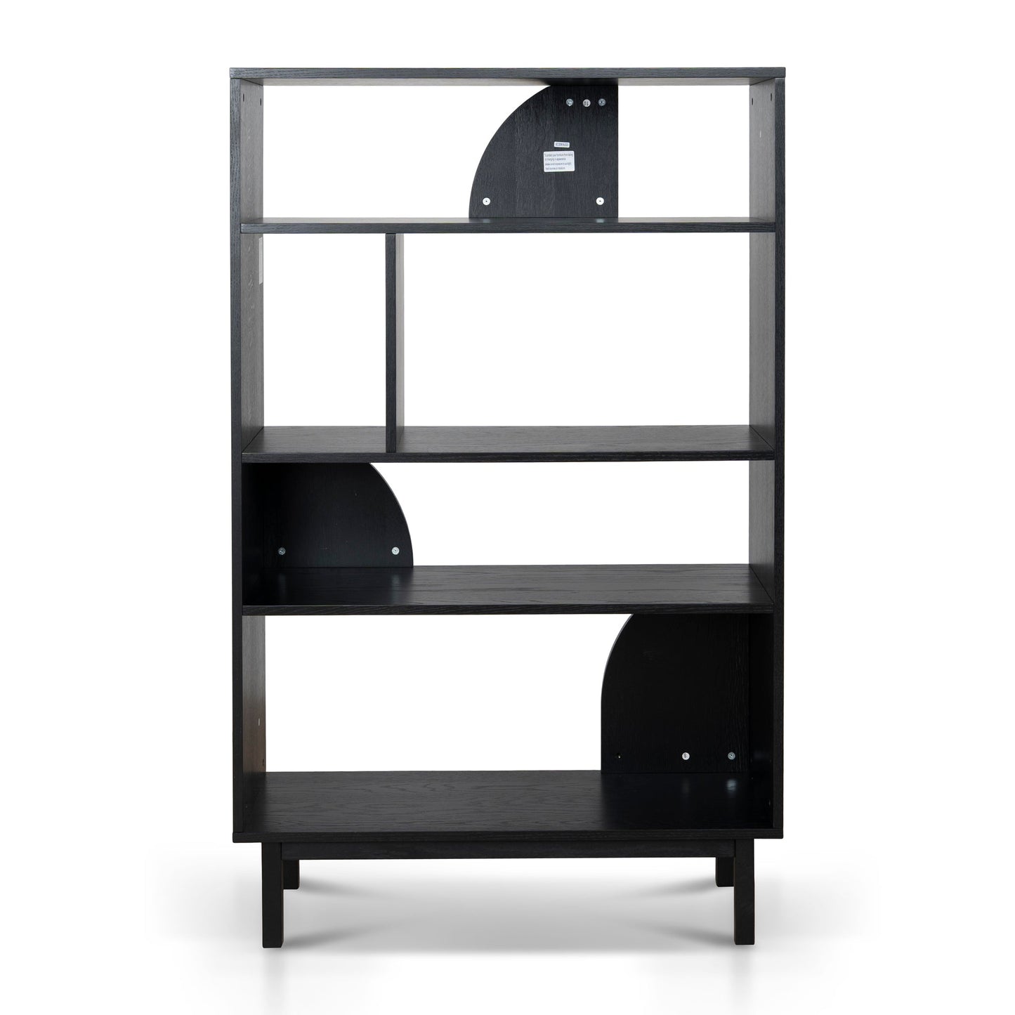 CDT10595-KD 1.6m (H) Book Shelf - Full Black