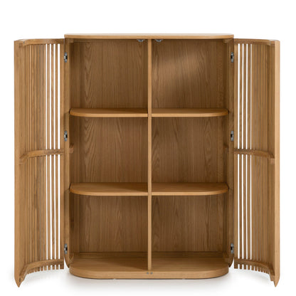 CDT10678-CU 1.35m (H) High Board Unit - Natural