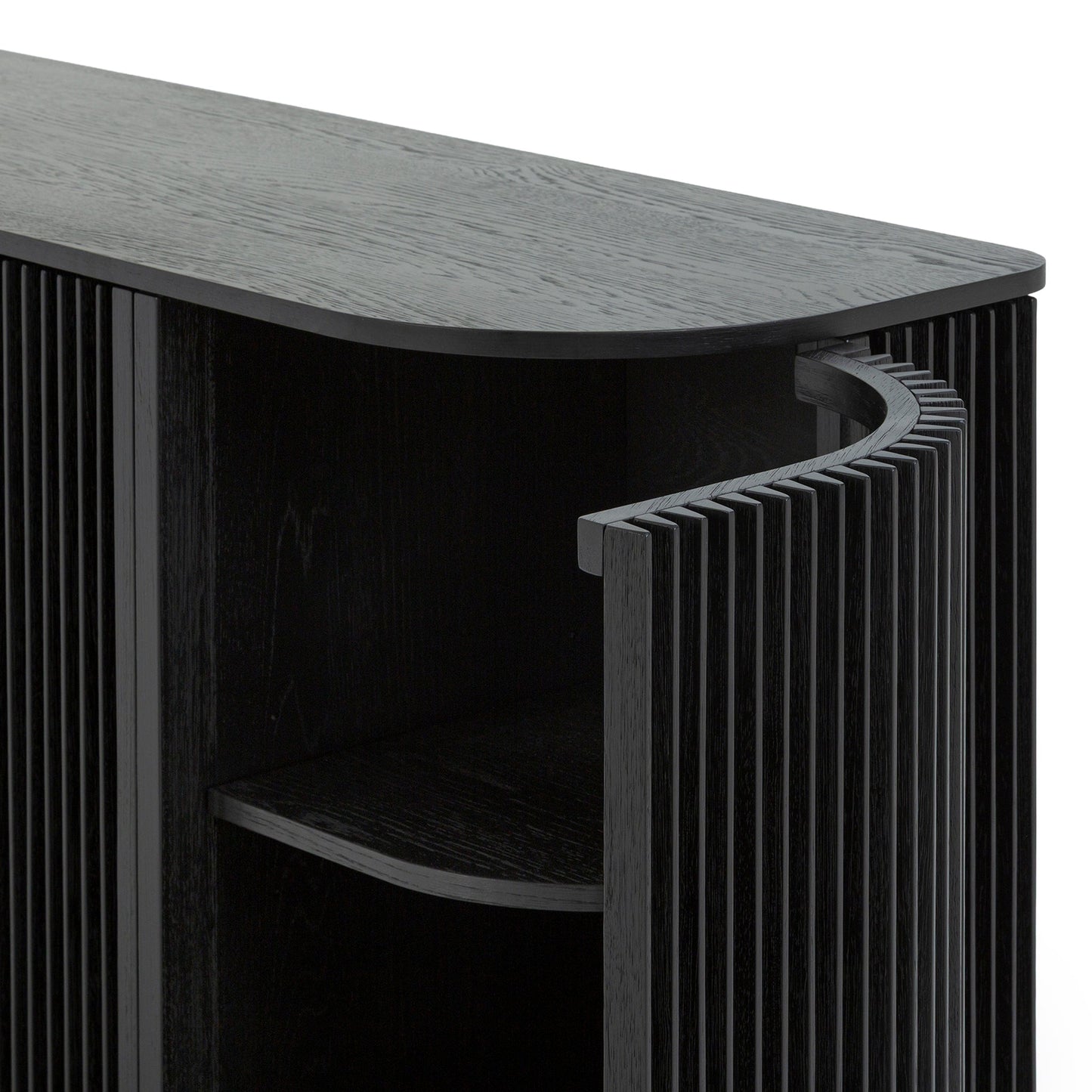 CDT10683-CU 1.73m Sideboard Unit - Black Stain