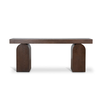 CDT10891-NI 1.9m New Elm Console Table - Walnut