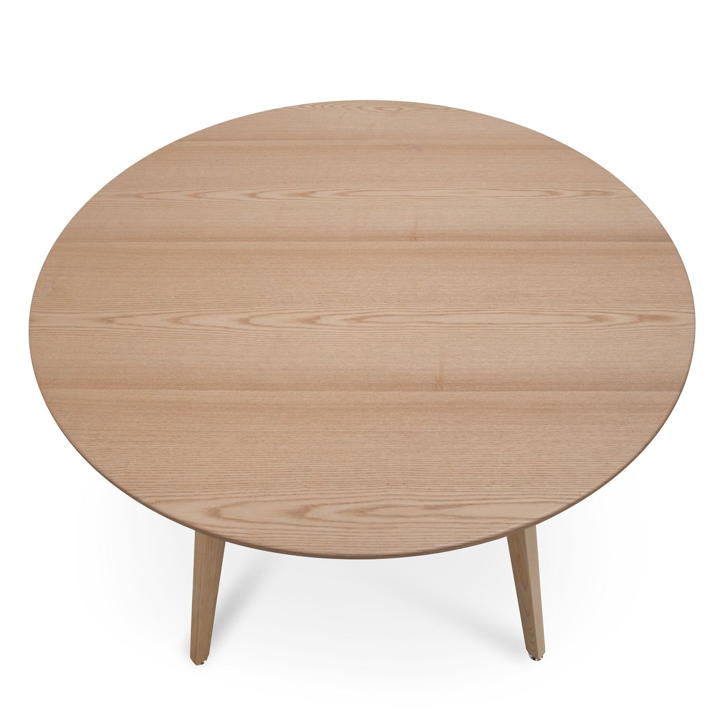 Halo 100cm Round Wooden Dining Table - Natural