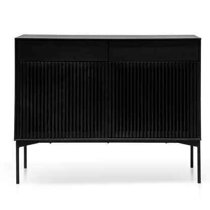 110cm Sideboard Unit - Black Oak
