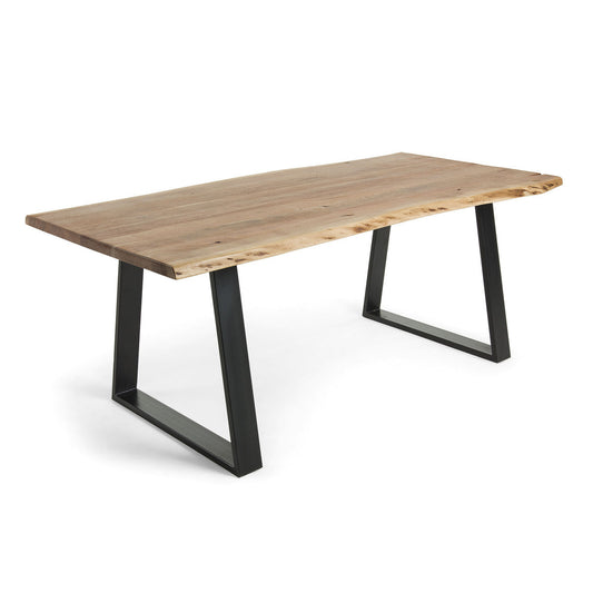 Sono 1.6 Solid Wattle Timber Dining Table - Natural