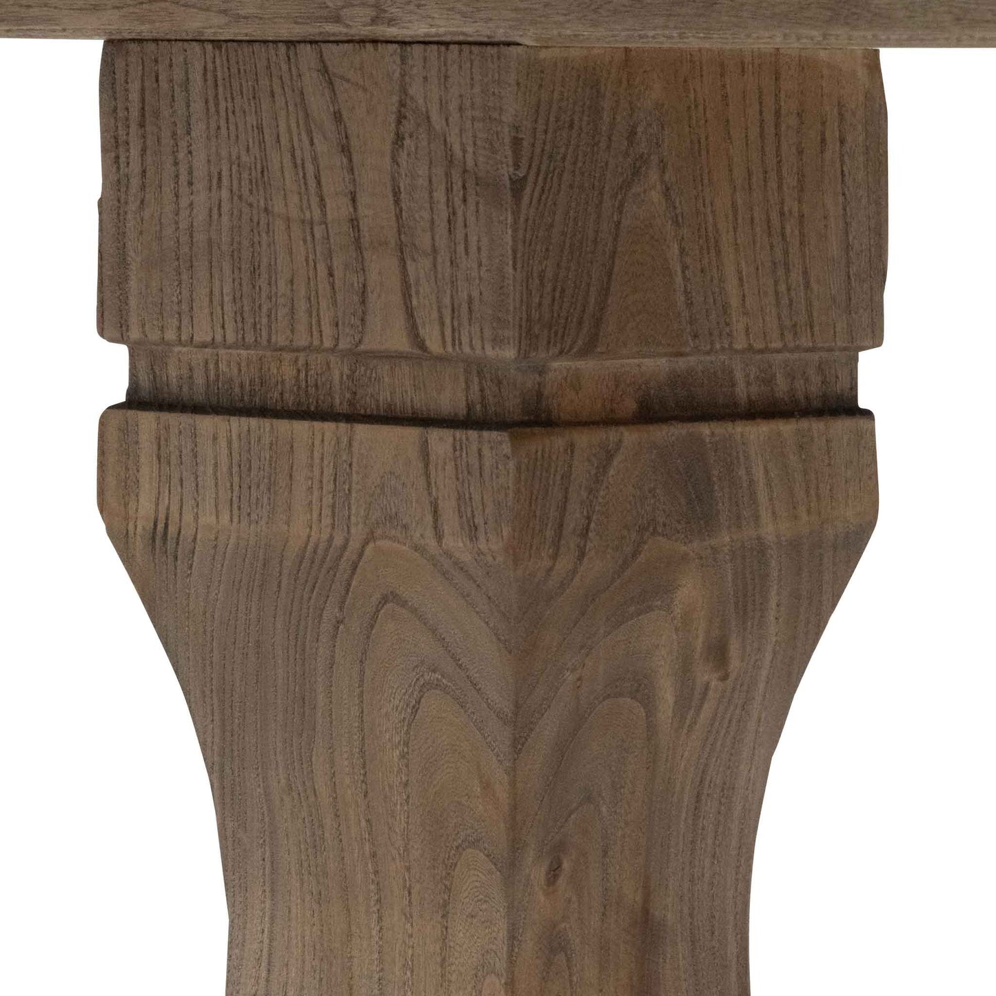 Titan Reclaimed ELM Dining Table 3m - Rustic Natural - 120cm (W)