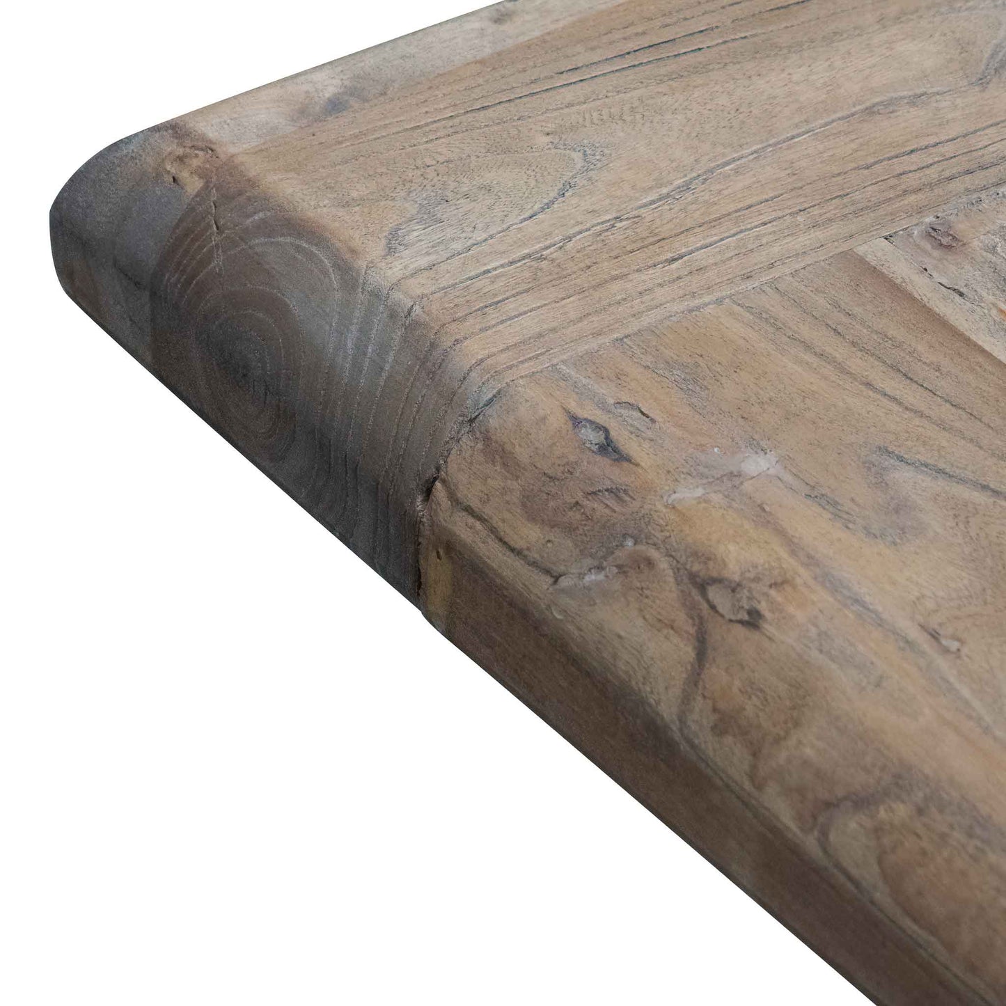 Titan Reclaimed ELM Dining Table 3m - Rustic Natural - 120cm (W)