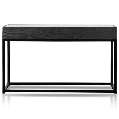CDT6307-NI 1.39m Reclaimed Console Table - Full Black