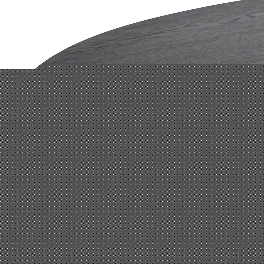 1.5m Wooden Round Dining Table - Black