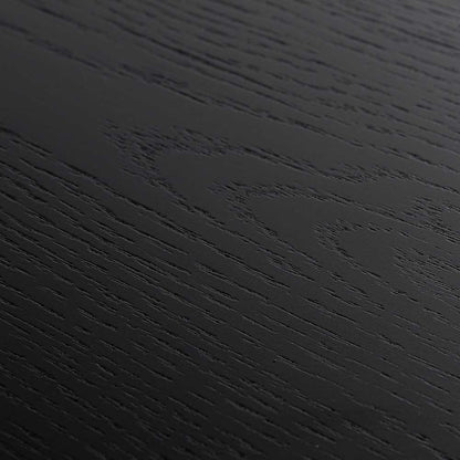 Marty 1.5m Wooden Round Dining Table - Black