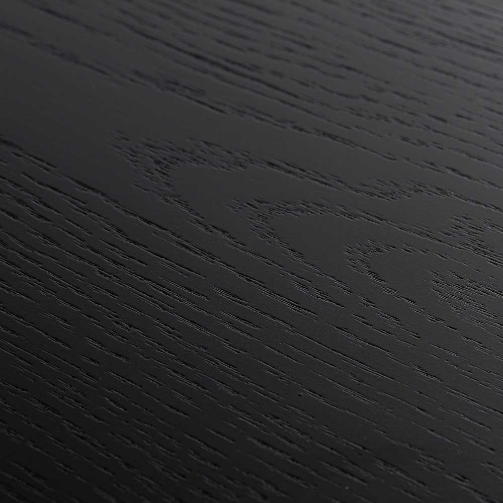 Ex Display - Marty 1.5m Wooden Round Dining Table - Black
