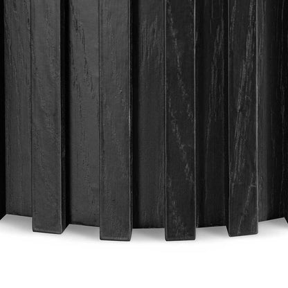 Marty 2.8m Wooden Dining Table - Black