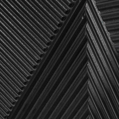 CDT6475-NI 1.7m Wooden Buffet Unit - Full Black